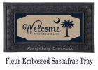 South Carolina Welcome Sassafras Mat - 10 x 22 Insert Doormat