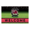 South Carolina  University Flocked Rubber Doormat - 18 x 30