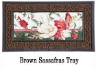 Southern Holiday Charm Sassafras Mat - 10 x 22 Insert Doormat