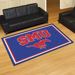 Southern Methodist University Mustangs Area Rug – 5 x 8