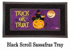 Spooky Trick or Treat Sassafras Mat - 10 x 22 Insert Doormat