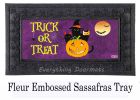 Spooky Trick or Treat Sassafras Mat - 10 x 22 Insert Doormat