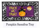 Spooky Trick or Treat Sassafras Mat - 10 x 22 Insert Doormat