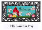 Spring Cardinal Sassafras Mat - 10 x 22 Insert Doormat