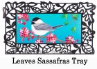 Spring Chickadee Sassafras Mat - 10 x 22 Insert Doormat