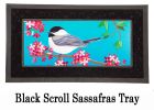 Spring Chickadee Sassafras Mat - 10 x 22 Insert Doormat