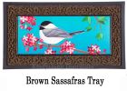 Spring Chickadee Sassafras Mat - 10 x 22 Insert Doormat