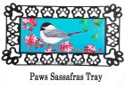 Spring Chickadee Sassafras Mat - 10 x 22 Insert Doormat