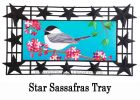 Spring Chickadee Sassafras Mat - 10 x 22 Insert Doormat