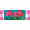 Spring Geraniums Kensington Switch Insert Mat - 9 x 28