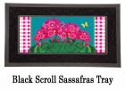 Spring Geraniums Sassafras Mat - 10x22 Insert Doormat