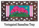 Spring Geraniums Sassafras Mat - 10x22 Insert Doormat