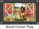 Indoor & Outdoor Spring on the Farm Insert Doormat - 18x30