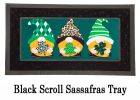 St Patrick's Patterned Gnomes Sassafras Switch Mat - 10 x 22 Insert Doormat