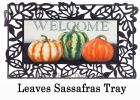 Still Life Gourds Sassafras Mat - 10 x 22 Insert Doormat