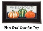 Still Life Gourds Sassafras Mat - 10 x 22 Insert Doormat