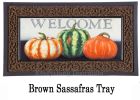 Still Life Gourds Sassafras Mat - 10 x 22 Insert Doormat