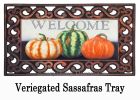 Still Life Gourds Sassafras Mat - 10 x 22 Insert Doormat