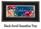 Sassafras Summer Floral Switch Mat - 10 x 22 Insert Doormat