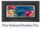 Sassafras Summer Floral Switch Mat - 10 x 22 Insert Doormat