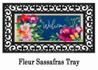 Sassafras Summer Floral Switch Mat - 10 x 22 Insert Doormat