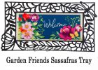 Sassafras Summer Floral Switch Mat - 10 x 22 Insert Doormat