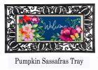 Sassafras Summer Floral Switch Mat - 10 x 22 Insert Doormat