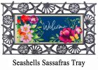 Sassafras Summer Floral Switch Mat - 10 x 22 Insert Doormat