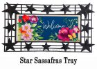 Sassafras Summer Floral Switch Mat - 10 x 22 Insert Doormat