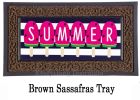 Summer Melonsicle Sassafras Mat - 10 x 22 Insert Doormat