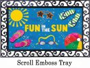 Indoor & Outdoor Summeritme Fun MatMate Doormat-18x30