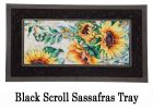 Sassafras Sunflower Fields Mat - 10 x 22 Insert Doormat