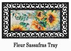 Sassafras Sunflower Fields Mat - 10 x 22 Insert Doormat