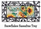 Sassafras Sunflower Fields Mat - 10 x 22 Insert Doormat