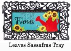 Sassafras Sunflower Watering Can Mat - 10 x 22 Insert Doormat
