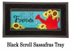 Sassafras Sunflower Watering Can Mat - 10 x 22 Insert Doormat