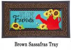 Sassafras Sunflower Watering Can Mat - 10 x 22 Insert Doormat