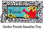 Sassafras Sunflower Watering Can Mat - 10 x 22 Insert Doormat