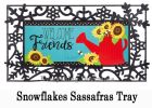 Sassafras Sunflower Watering Can Mat - 10 x 22 Insert Doormat