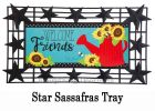 Sassafras Sunflower Watering Can Mat - 10 x 22 Insert Doormat