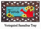 Sassafras Sunflower Watering Can Mat - 10 x 22 Insert Doormat