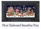 Sweet Christmas Sassafras Mat - 10 x 22 Insert Doormat