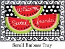 Sweet Watermelon Indoor & Outdoor MatMates Insert Doormat - 18 x 30