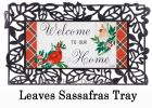 Tartan Welcome Sassafras Mat - 10 x 22 Insert Doormat