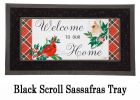 Tartan Welcome Sassafras Mat - 10 x 22 Insert Doormat