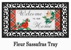 Tartan Welcome Sassafras Mat - 10 x 22 Insert Doormat