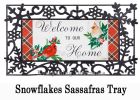 Tartan Welcome Sassafras Mat - 10 x 22 Insert Doormat