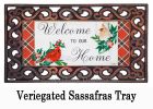 Tartan Welcome Sassafras Mat - 10 x 22 Insert Doormat