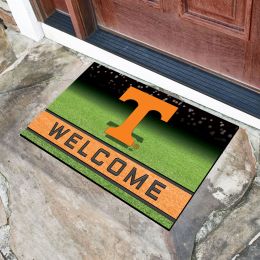 Tennessee University Flocked Rubber Doormat - 18 x 30