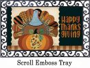 Thanksgiving Turkey Indoor & Outdoor MatMates Doormat - 18 x 30
